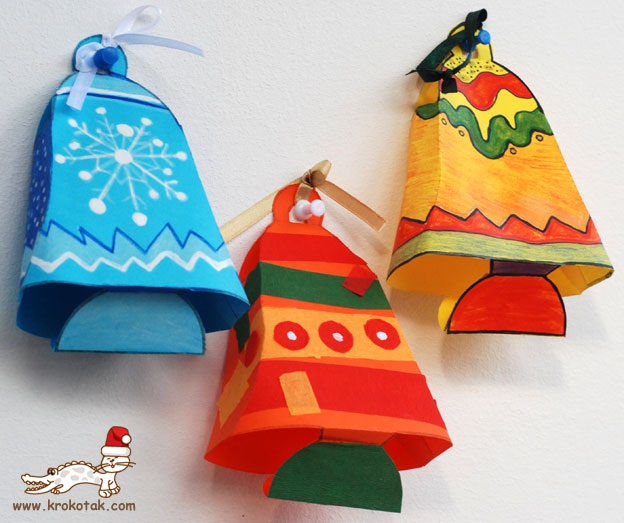 Que tal fazer um sino de Natal com as crianças? – Blog – Oitopeia Brinquedos