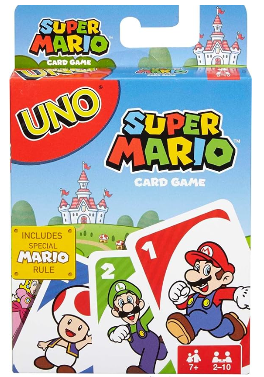Jogo Uno Super Mario