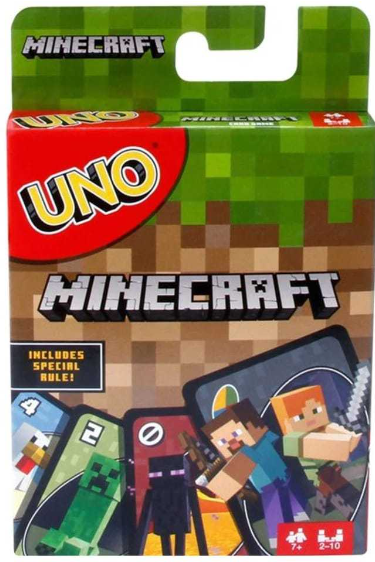Regra Jogo Uno Minecraft